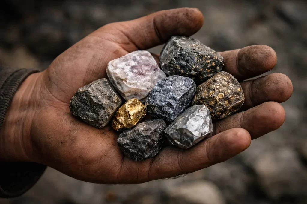 Como são os minerais críticos